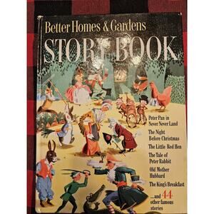 BETTER HOMES AND GARDENS STORY BOOK ~ Brer Rabbit~ Little Black Sambo ~ 1950 1st